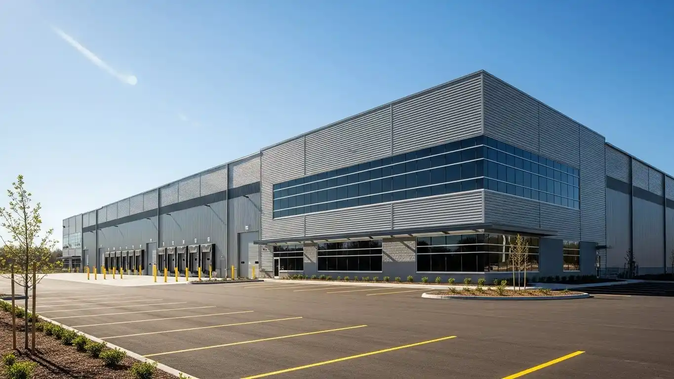 steel building outer view