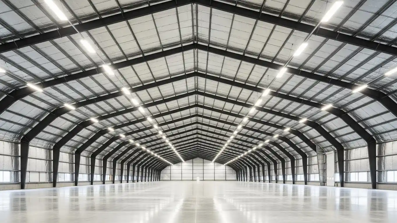 insulation of a metal buildings