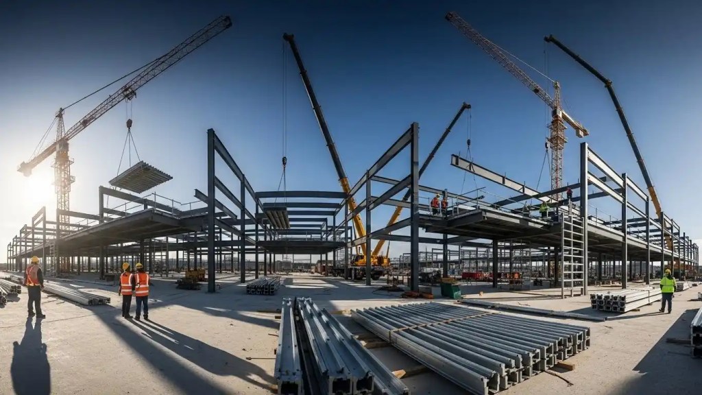 steel vs wood frame building