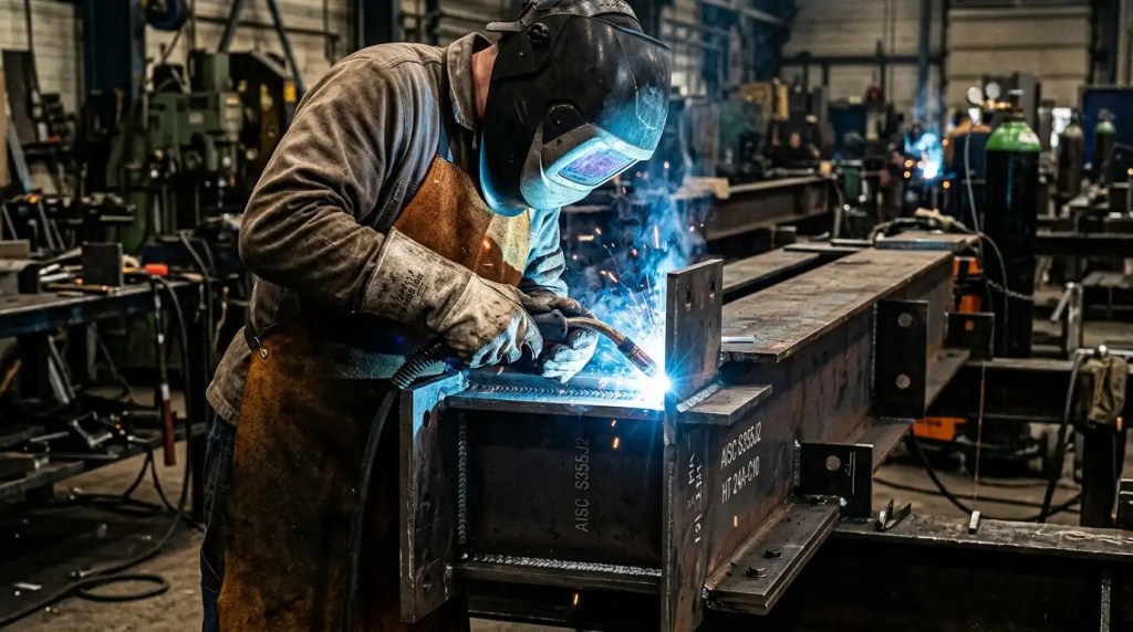 welding of steel structure